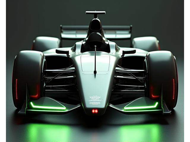 Midori Velocityによる未来的なデザインのフォーミュラカー